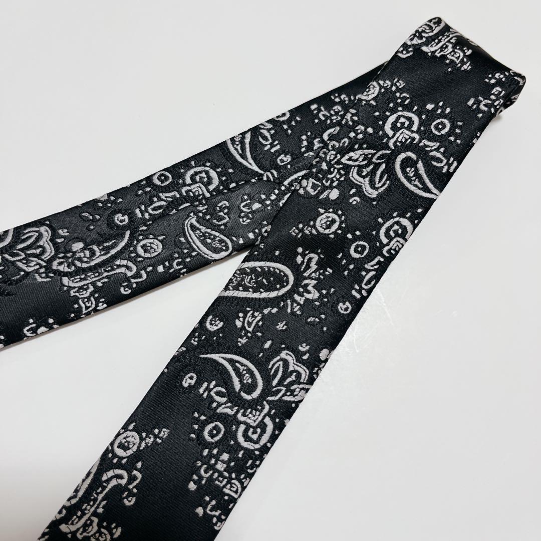 美品 エトロ ネクタイ ハイブランド ペイズリー柄 光沢 ジャガード織り 希少