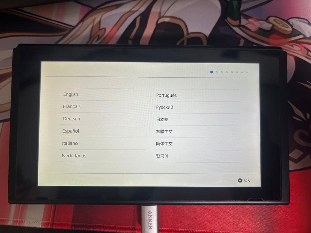 ら*ら様 初代 Nintendo Switch 本体　SDカード128GB付き