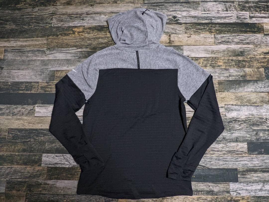 L ナイキ ラン ディビジョン スフィア エレメント ランニング ニット 黒