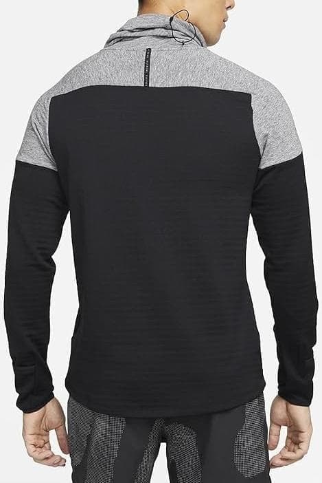 L ナイキ ラン ディビジョン スフィア エレメント ランニング ニット 黒