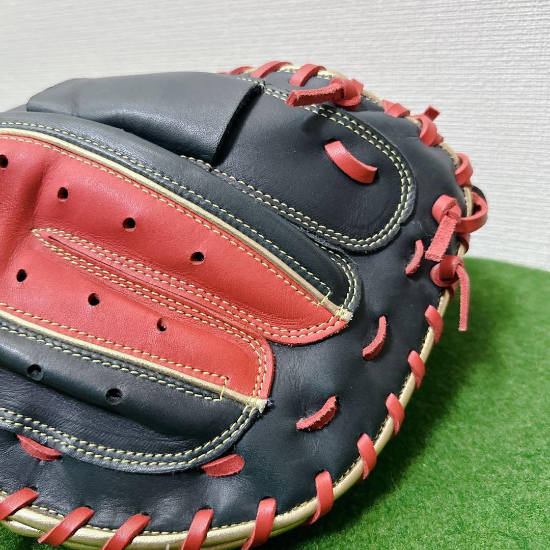 未使用級 ワールドペガサス 軟式用 キャッチャーミット 左投げ グランドデビル