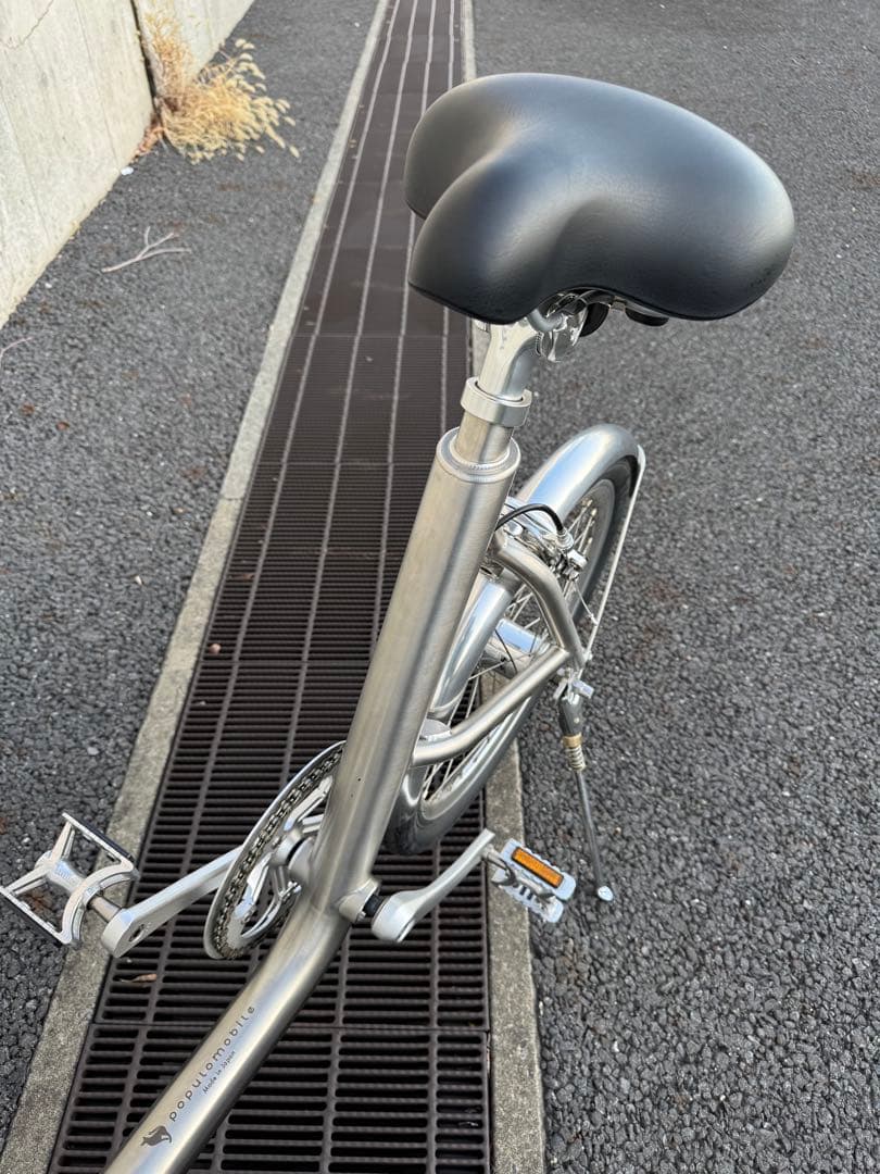 【希少】自転車ミニベロ（ポプロモビル）