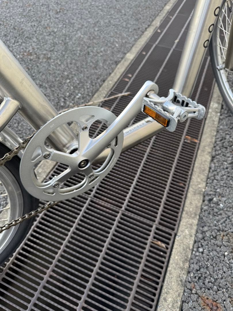 【希少】自転車ミニベロ（ポプロモビル）