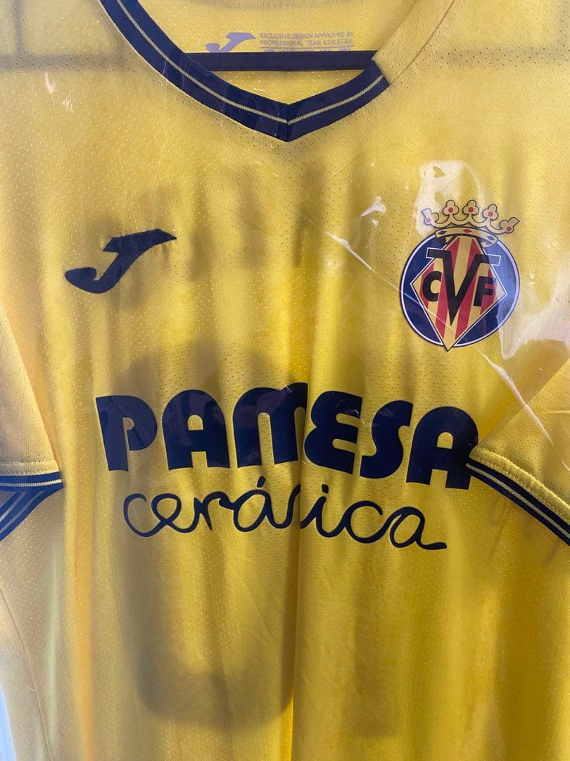 ビジャレアル パレホ 直筆サイン入り 実使用ユニフォーム