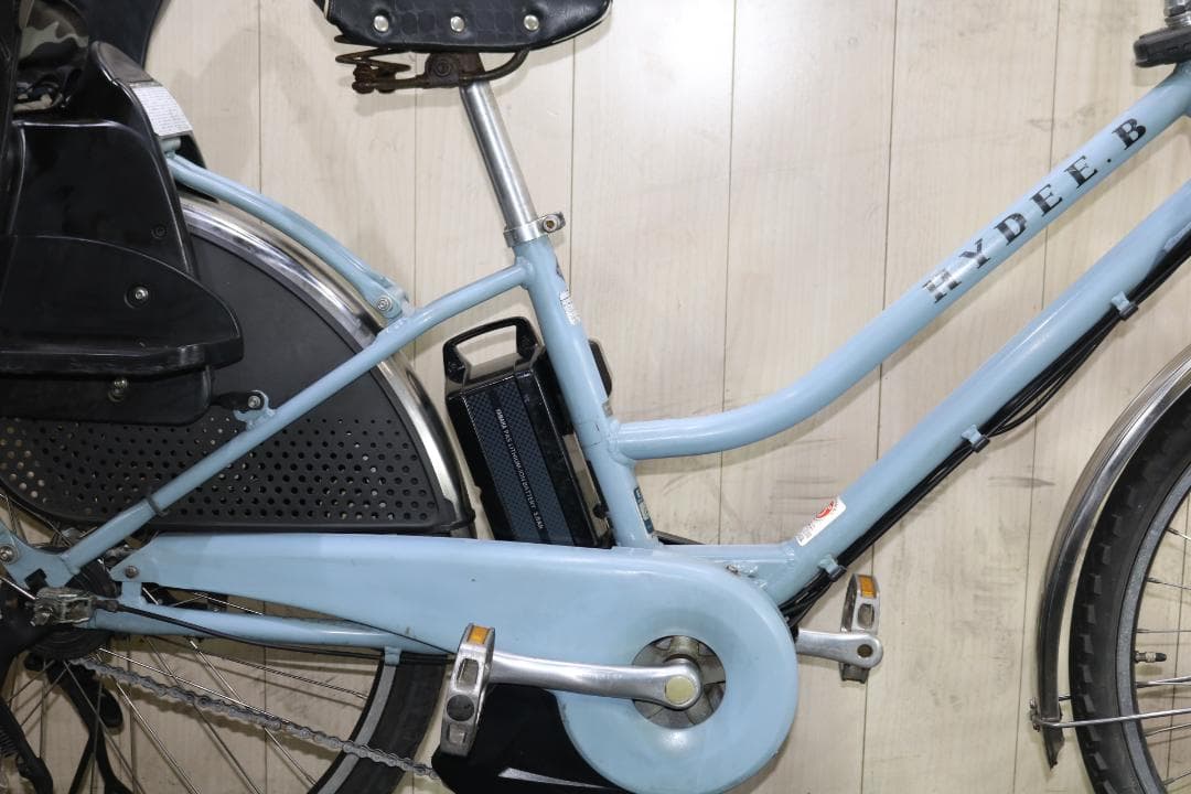 ブリヂストン ハイディビー HY683 26型 8.7AH 3段 LED 水色