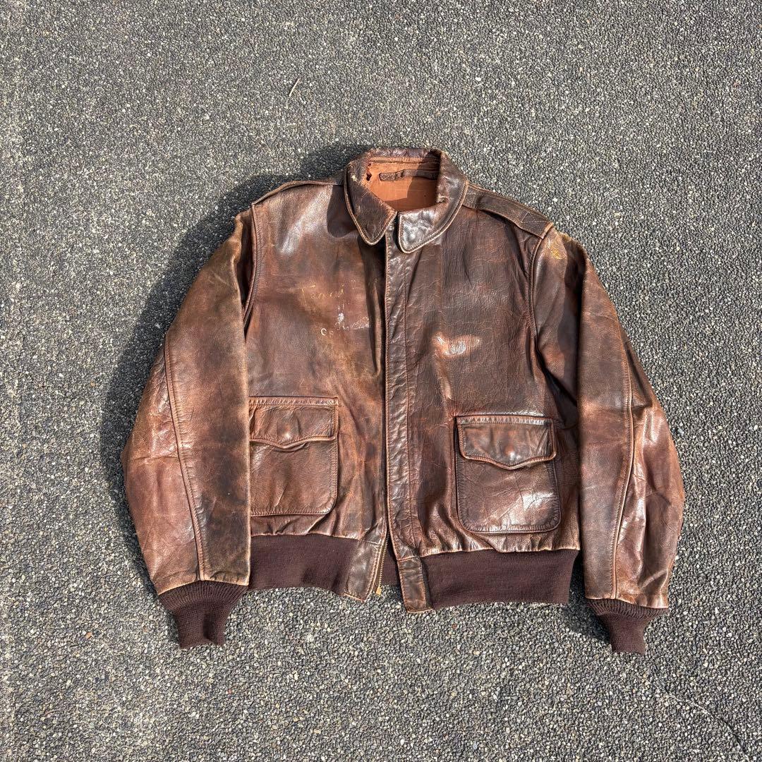 ジャケット・アウター 40s us army Air Force A-2 flight jacket