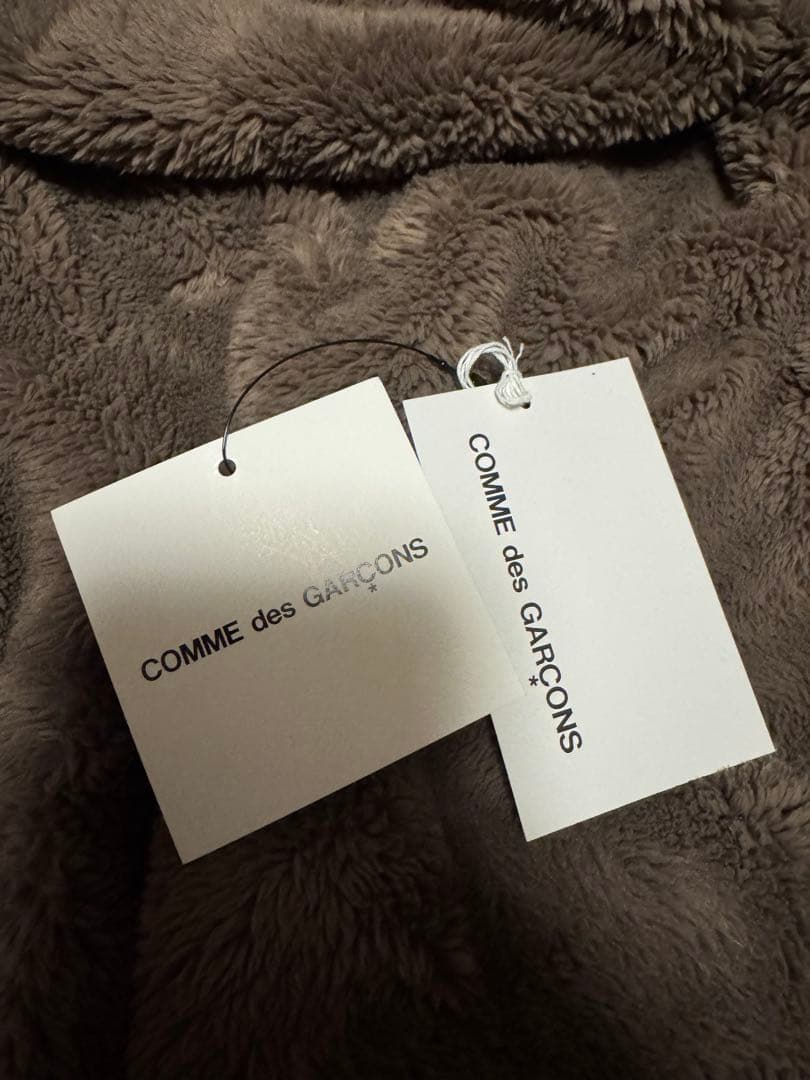 コムデギャルソン クリストファーネメス 2024 ポリ縮 コート