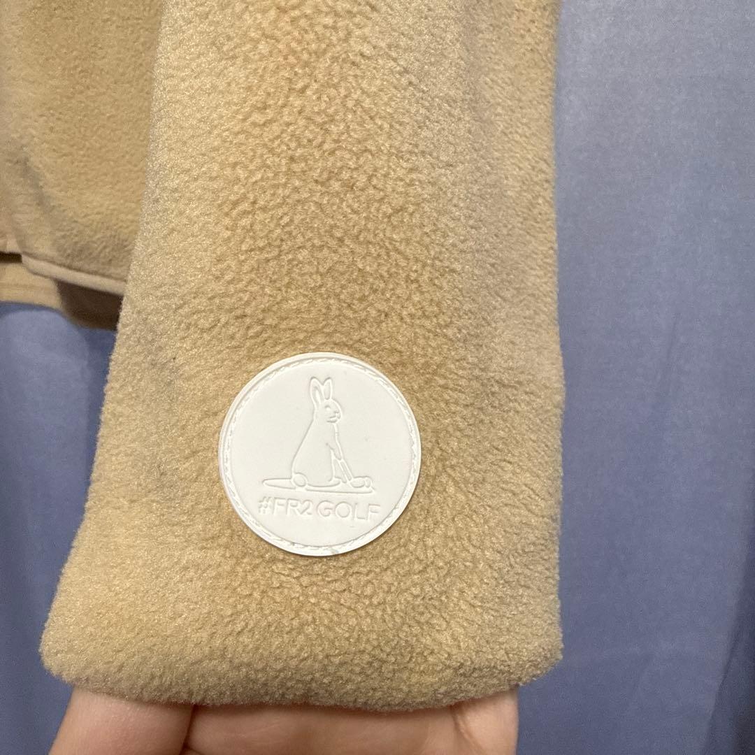 【最終値下げ】#FR2GOLF ハーフジップセーター BCC ベージュ　希少