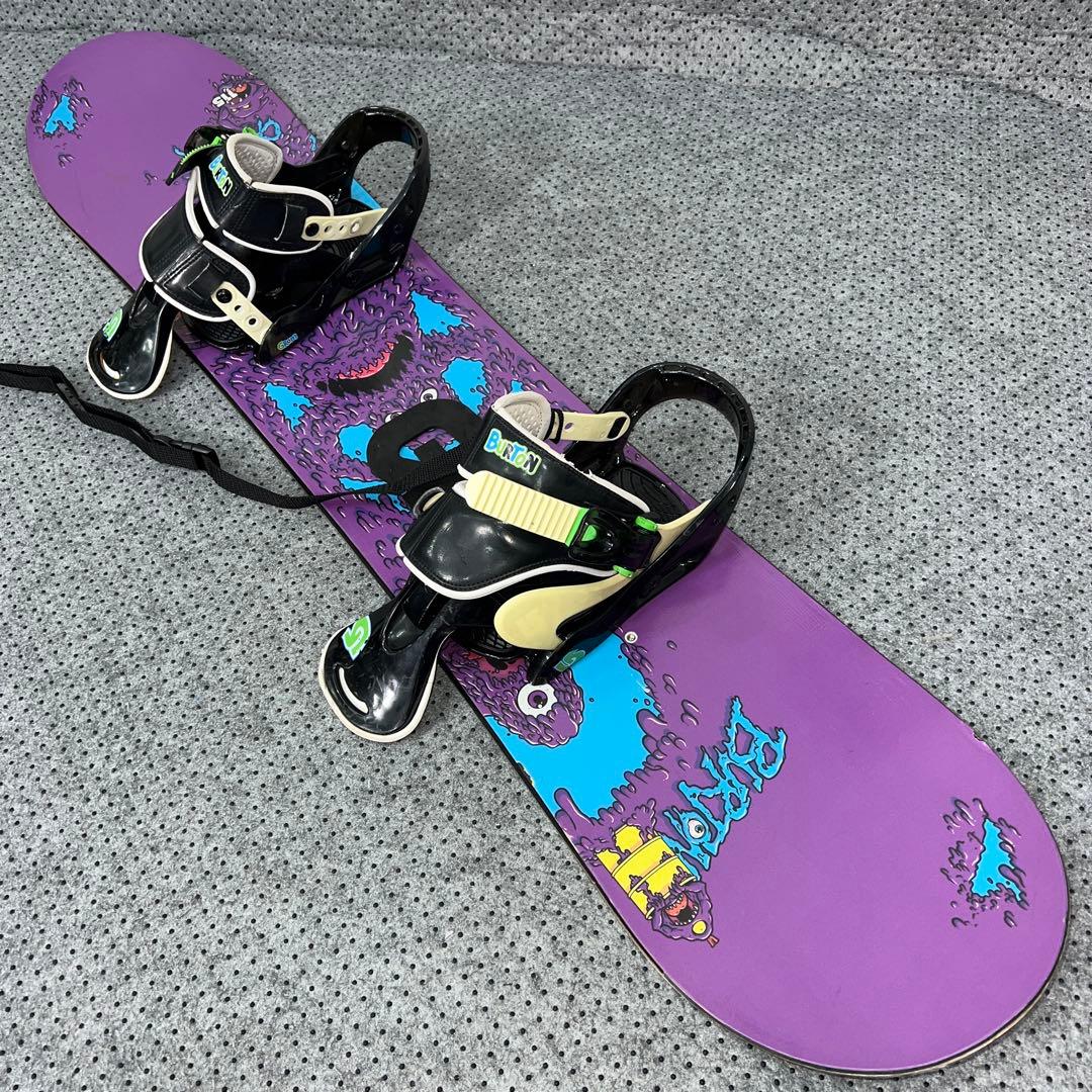 キッズスノーボード 115cm BURTON CHOPPER×バイン×ブーツ