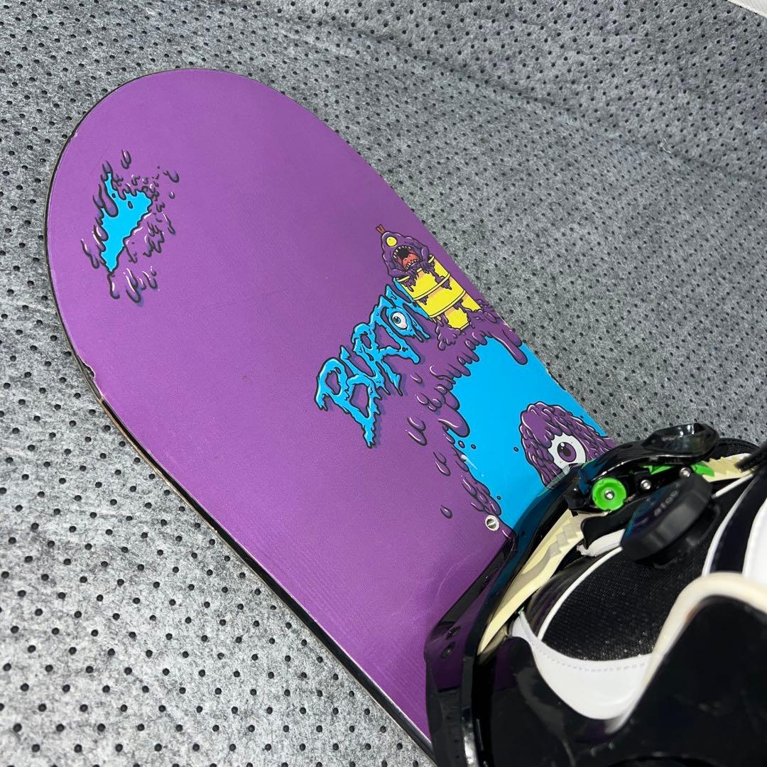 キッズスノーボード 115cm BURTON CHOPPER×バイン×ブーツ