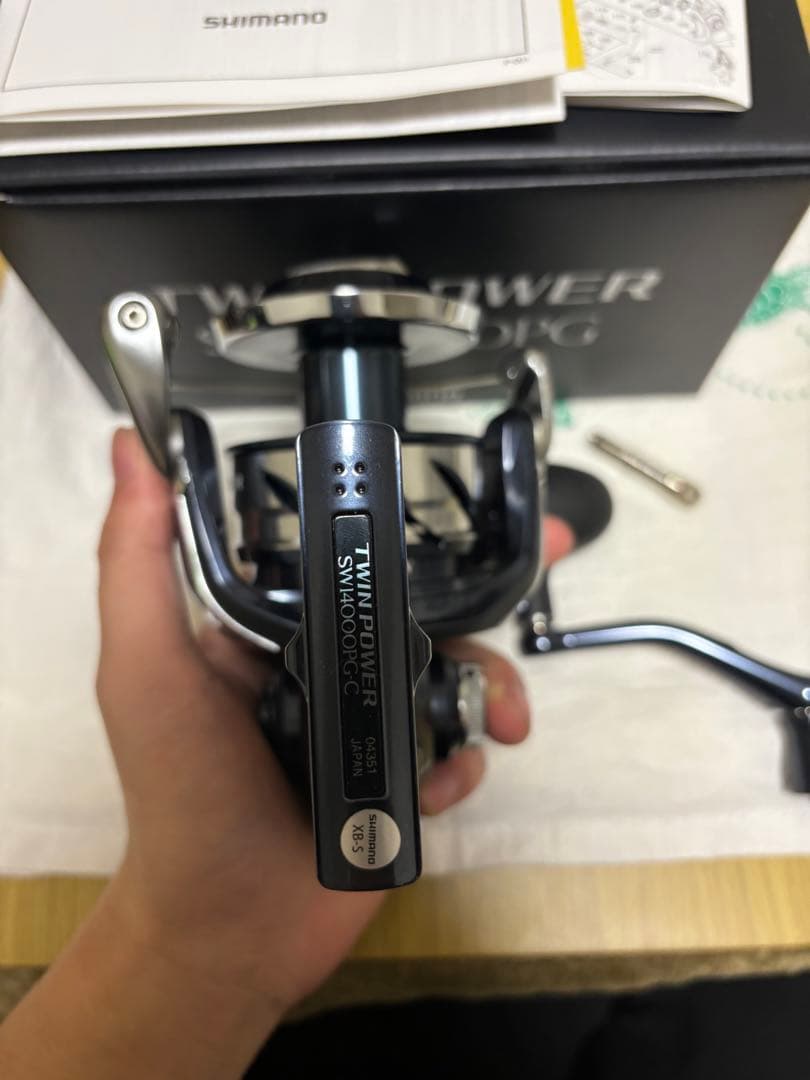 SHIMANO TWIN POWER SW14000PG スピニングリール