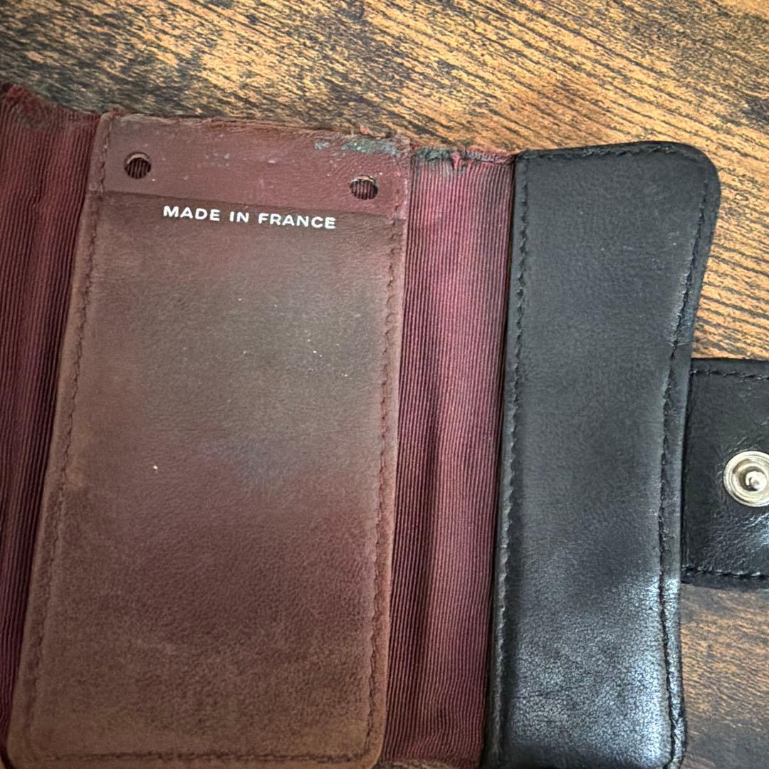 CHANEL マトラッセ　ラムスキン　キーケース