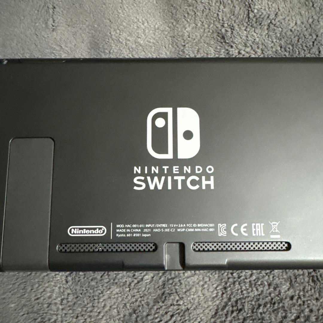 Nintendo Switch バッテリー強化版 ブラック 本体（中古・美品）