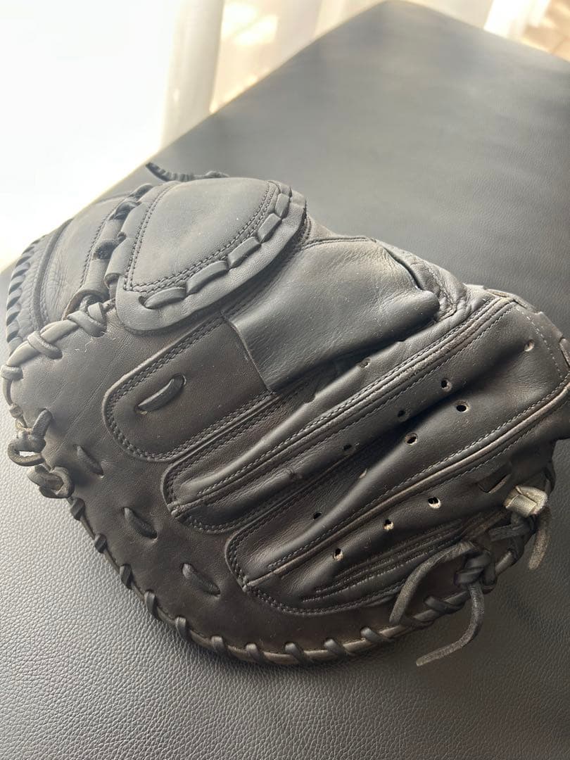 ミズノプロ　キャッチャーミット硬式用　ブラック