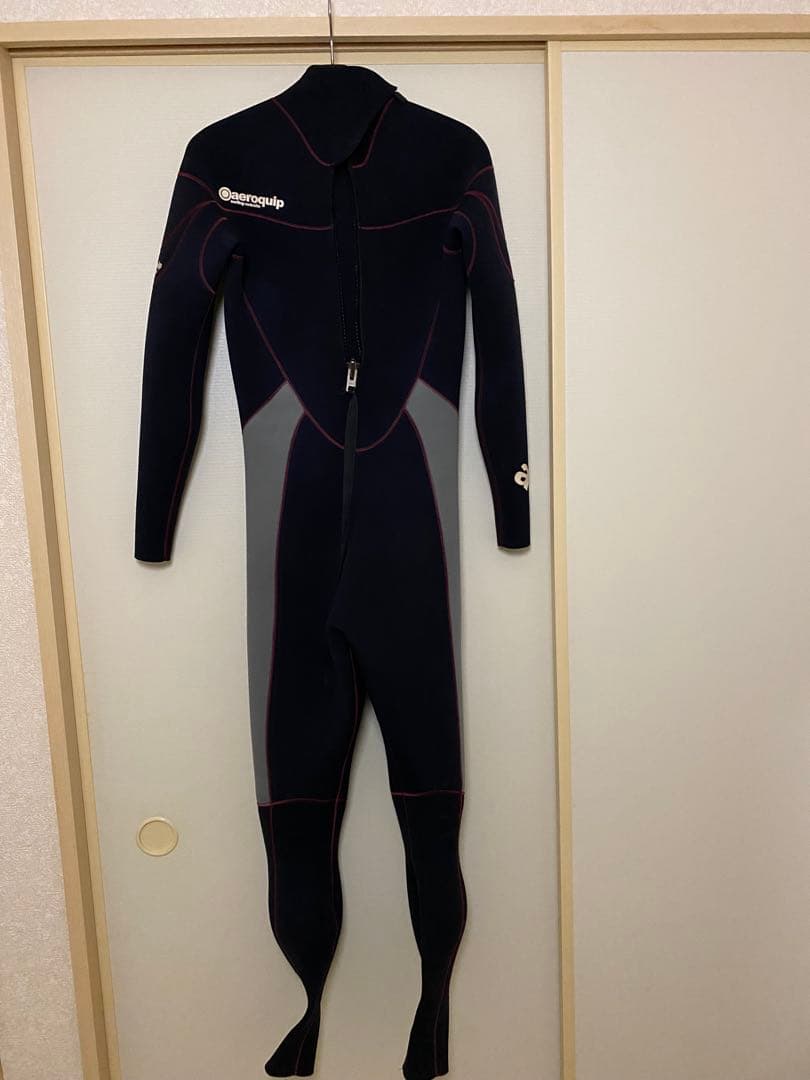 aero quipフルスーツ ネイビー/グレー3mm2mmサイズMy