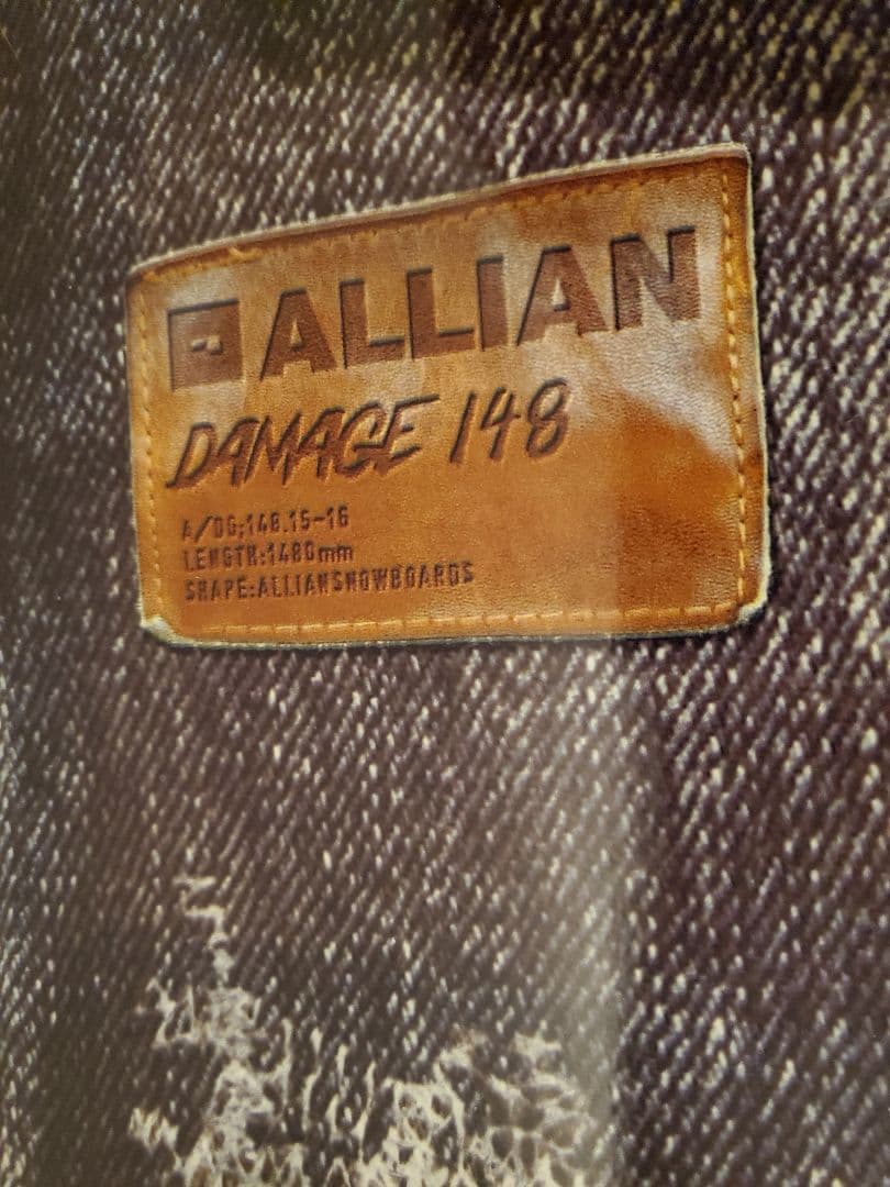 ALLIAN DAMAGE 148cm × FLUX RL セット アライアン