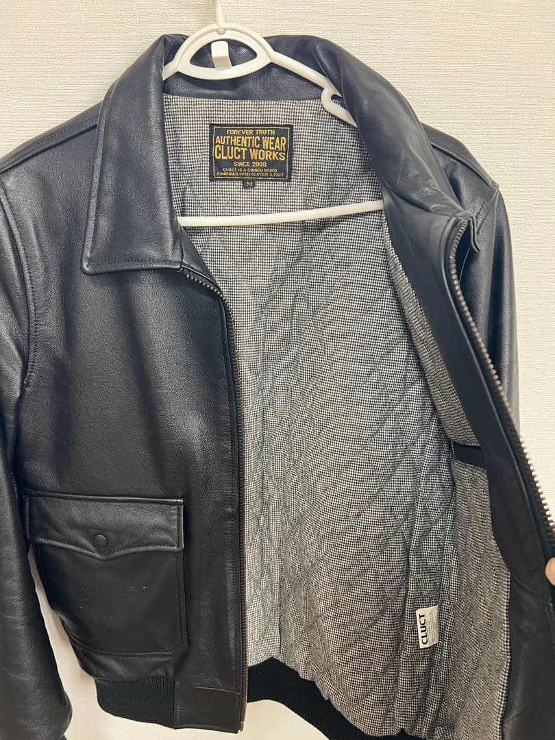 CLUCT クラクト 革ジャン　レザー　Mサイズ　早い者勝ち
