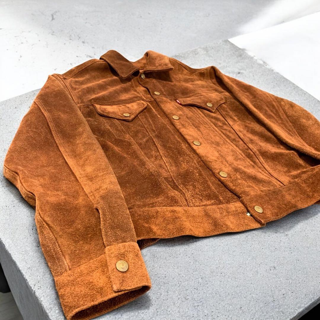 【ドゥニーム】  Denime　スウェードレザー サードジャケット