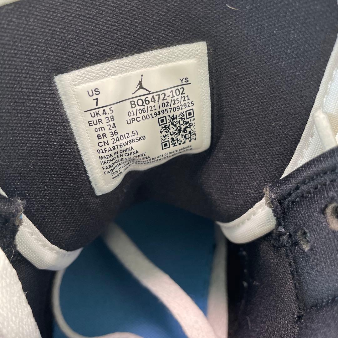 ⭐︎k⭐︎AIR JORDAN1 美USED品24センチ