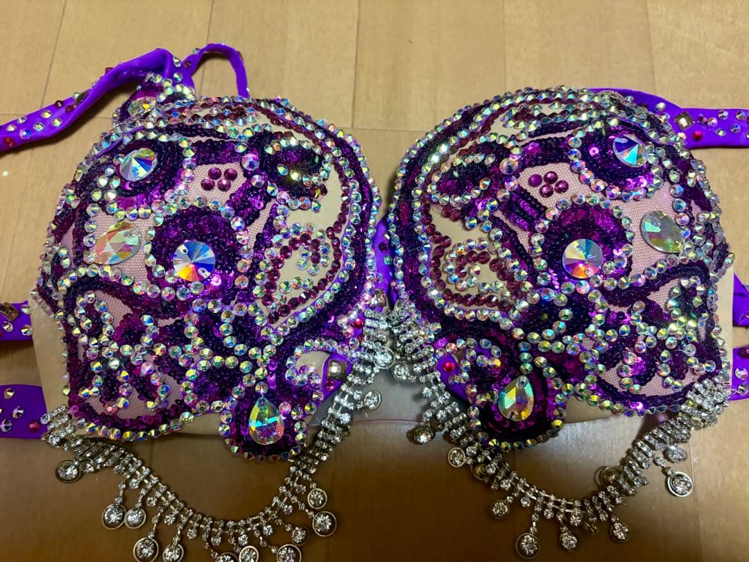 【Halla ベリーダンス衣装 オリエンタル衣装 試着のみ】