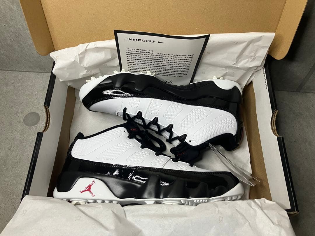 ジョーダン　ゴルフ　Nike Air Jordan 9 Golf White