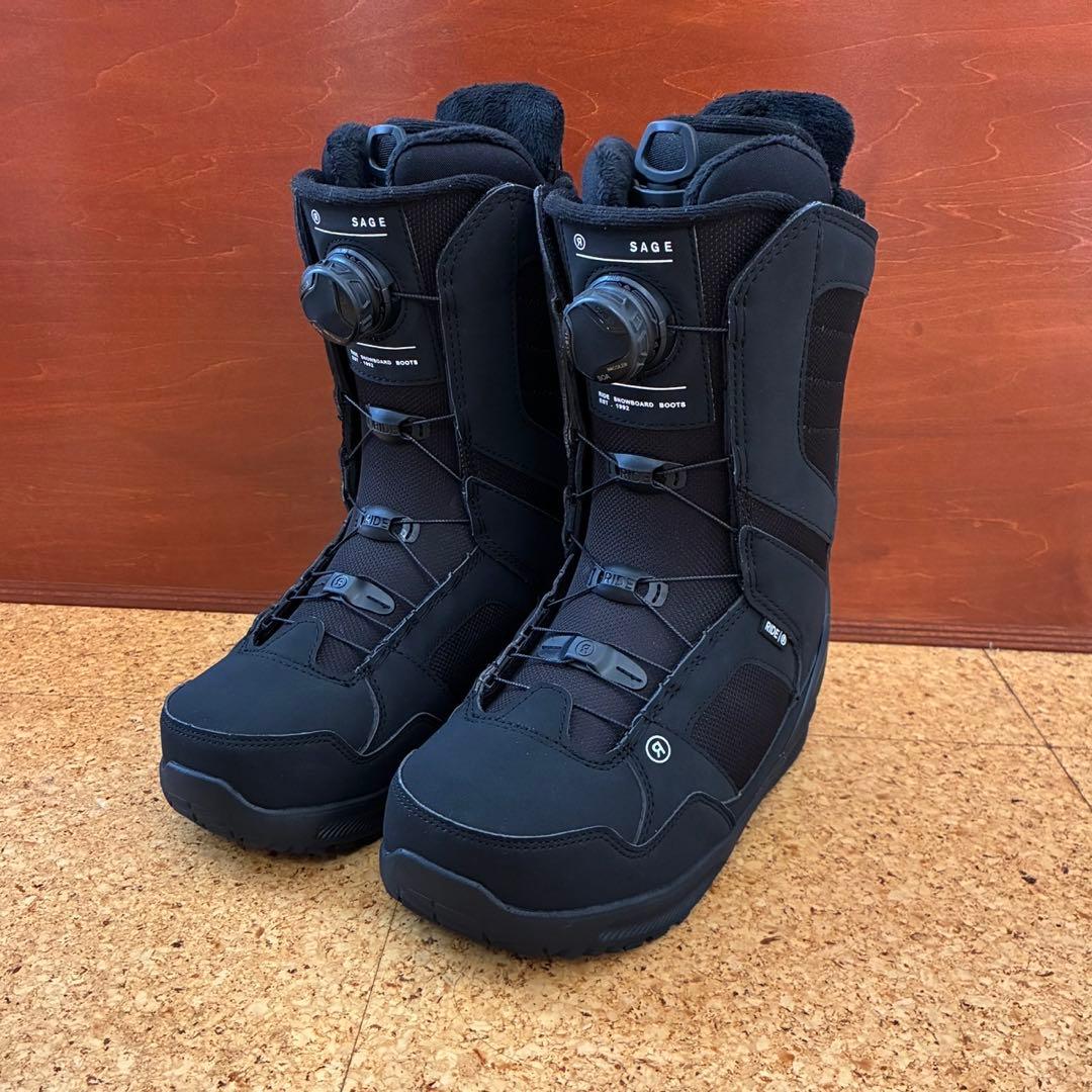 RIDE SAGE 25-26 レディース BOA スノボブーツ 24.5cm