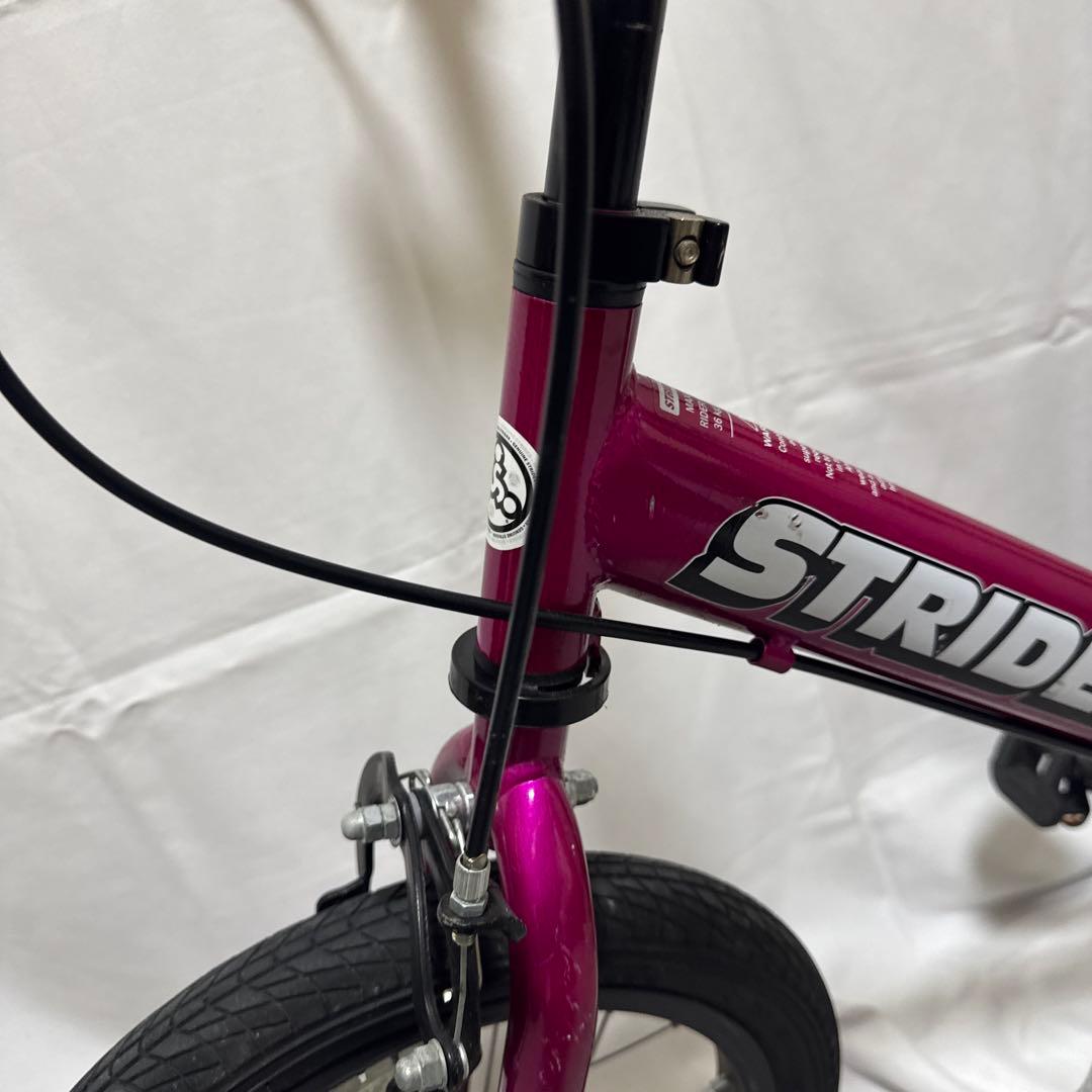 B137 STRIDER ストライダー 14X ピンク ペダル付 スタンド付