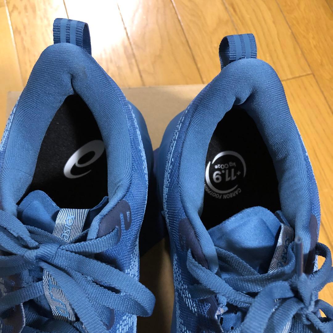 asics　アシックス NOVABLAST 5　27.5ｃｍ　メンズ　ブルー