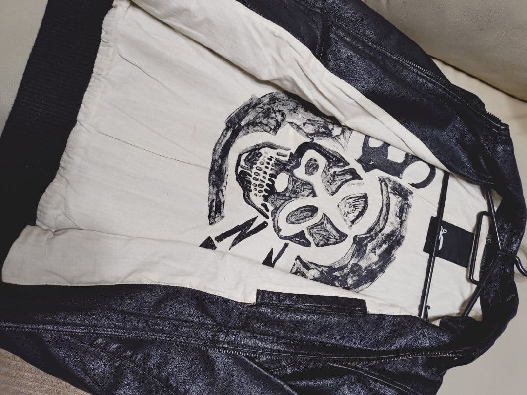 最終値下げDENHAM GOAT LEATHER パイロットジャケット