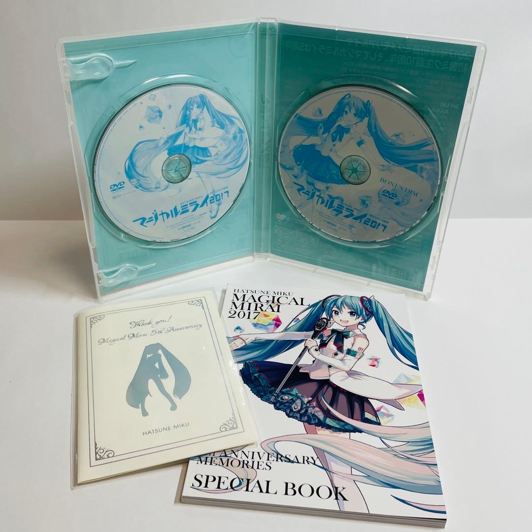 特典・帯付★ 初音ミク/「マジカルミライ 2017」〈限定盤・2枚組〉DVD
