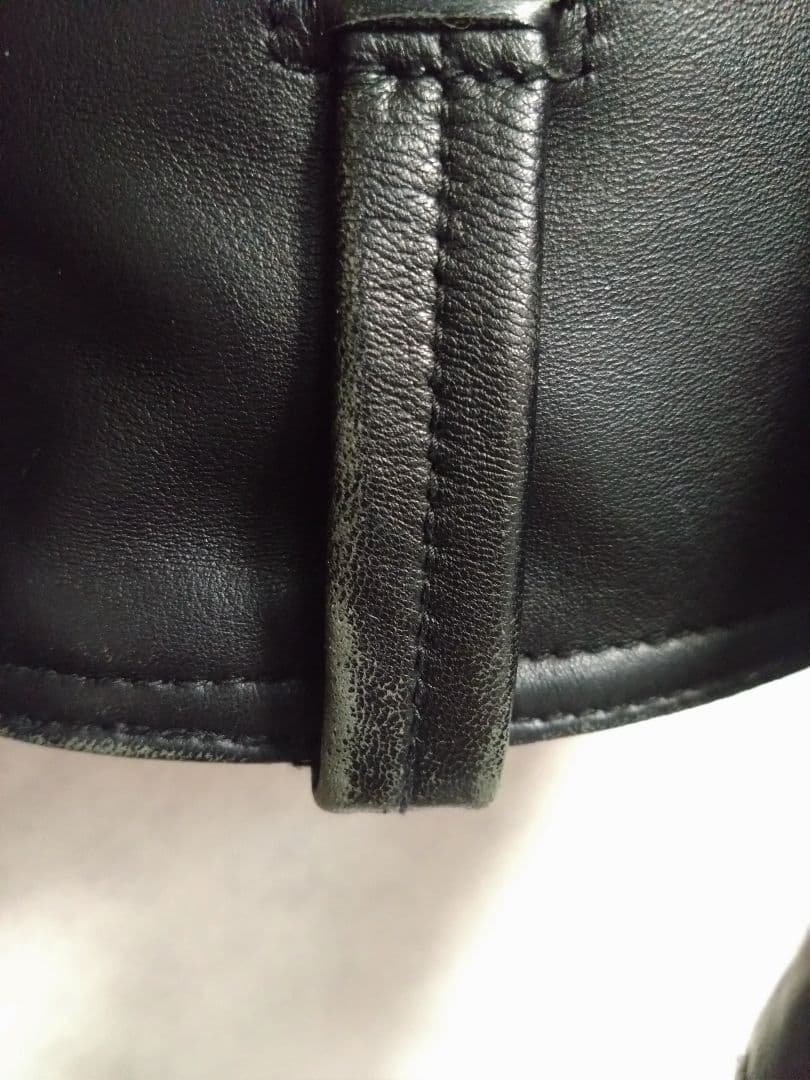 BEAUTY&YOUTH UKレザー ダブルライダースジャケット　М