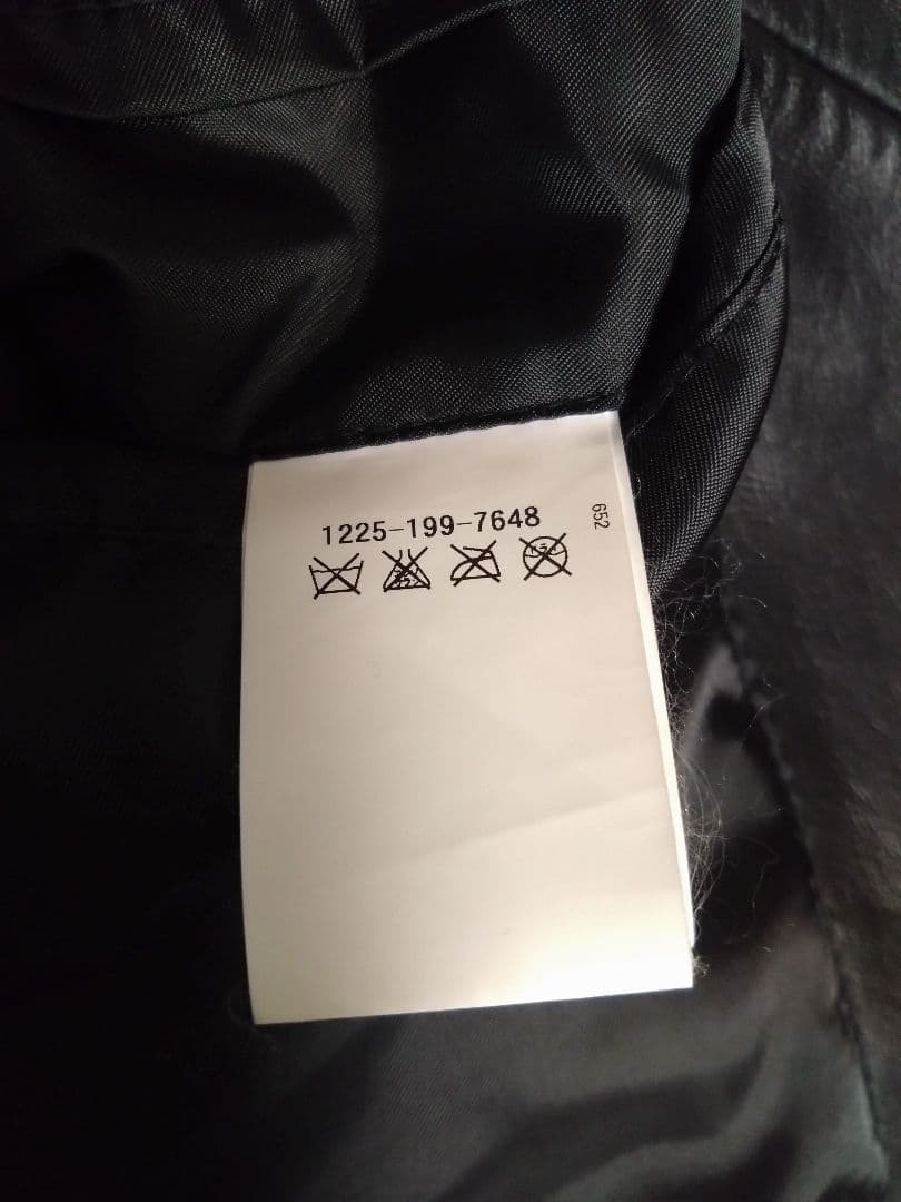 BEAUTY&YOUTH UKレザー ダブルライダースジャケット　М