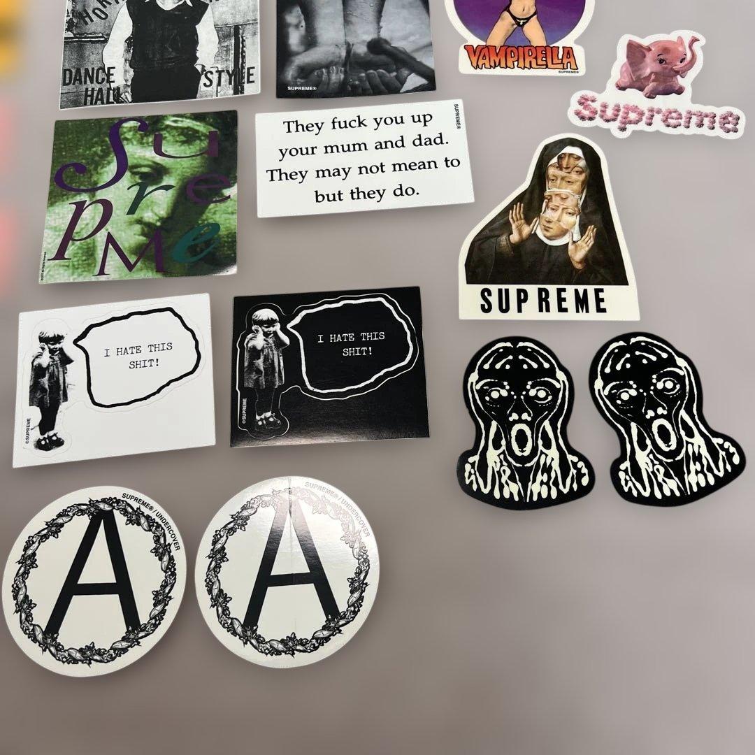 supreme ステッカー　セット