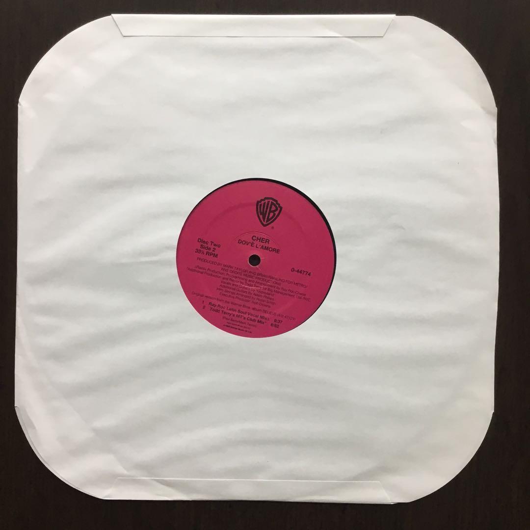 洋楽レコード　CHER ALL OR NOTHING 《 2枚組》WRRC