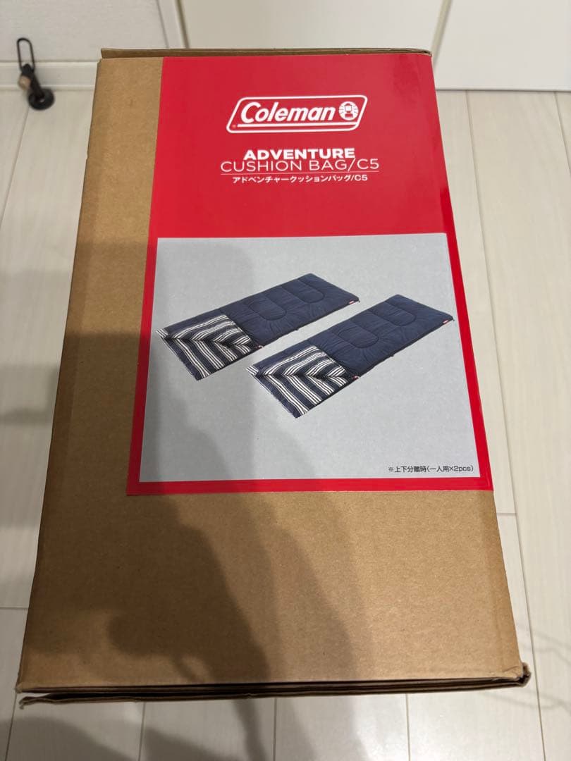 1つ未使用一つ美品COLEMAN アドベンチャークッションバッグ／C5