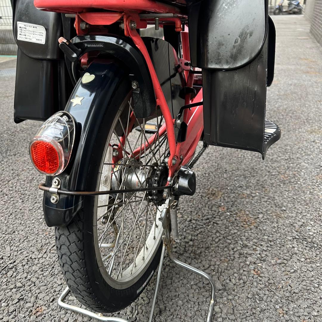 パナソニック電動自転車ギュット20インチ変速3段8.0Ah（5点灯）充電器つき