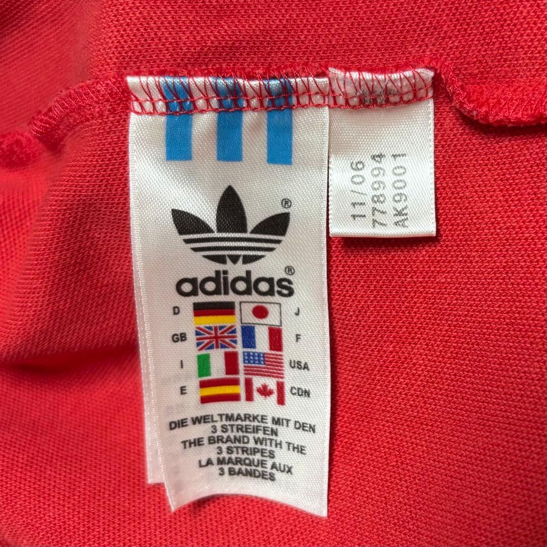 adidas originals トラックジャケット ブンデスリーガ 赤 XL