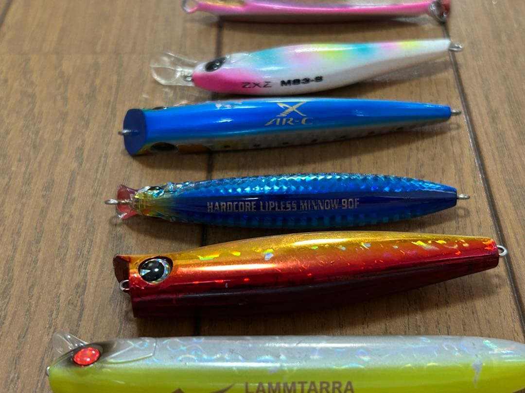 シーバス青物ヒラメルアー20個セットまとめ売りアイマ　ダイワ　アピア他