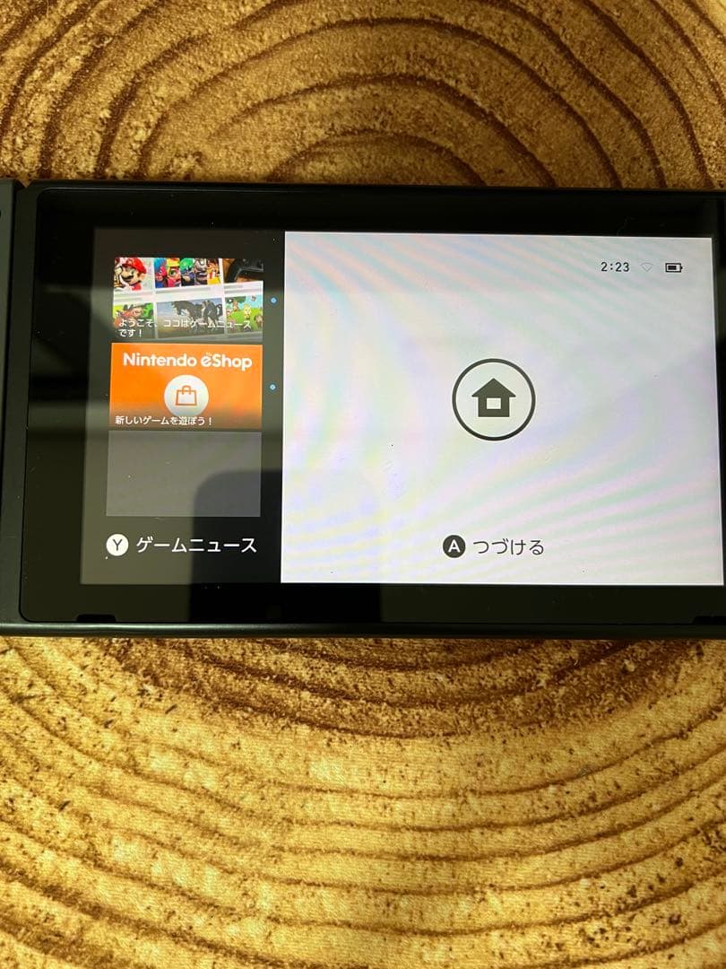 Nintendo Switch ニンテンドースイッチ本体　グレー①