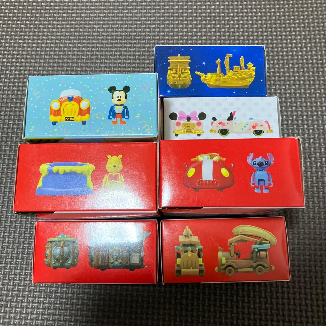 ディズニー　トミカ　7台セット