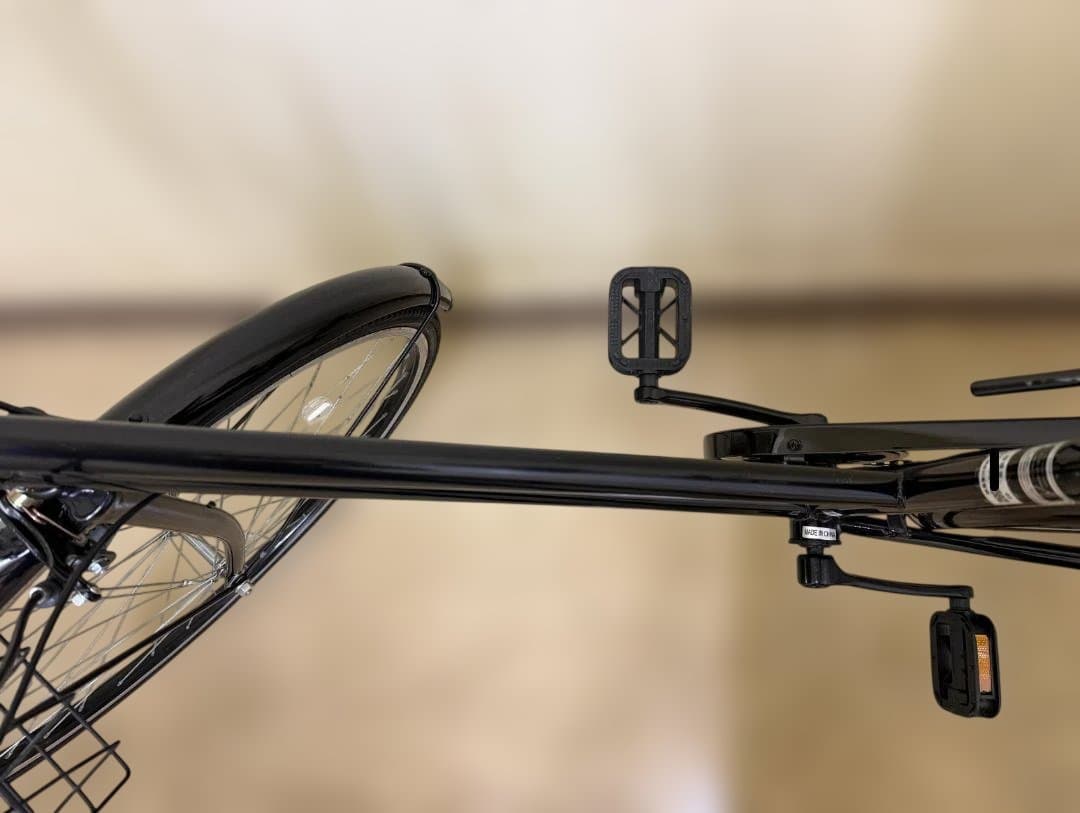 27インチ6段変速 シティサイクル 美品（黒）