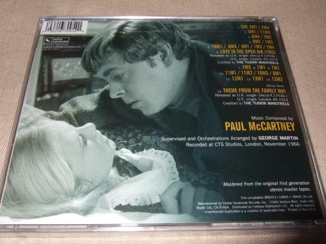 PAUL McCARTNEY,サントラ,ポール・マッカートニー,新品未開封