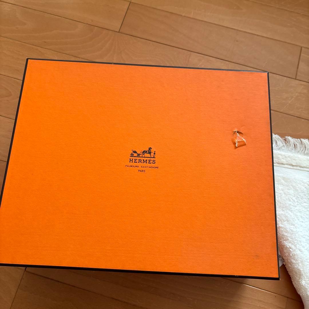 HERMES タオルセット ベージュ ホワイト