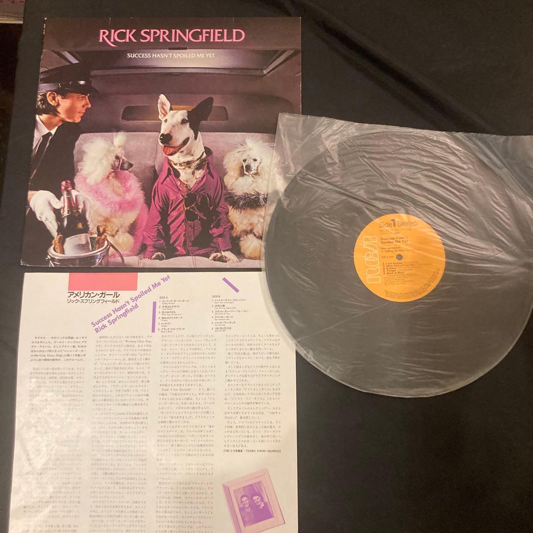 【LP10枚】リック・スプリングフィールドRICK SPRINGFIELD 帯付