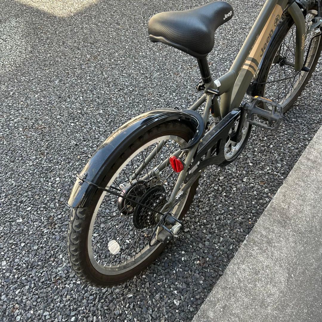 JEEP ジュニア 自転車 20インチ Jeep オリーブ