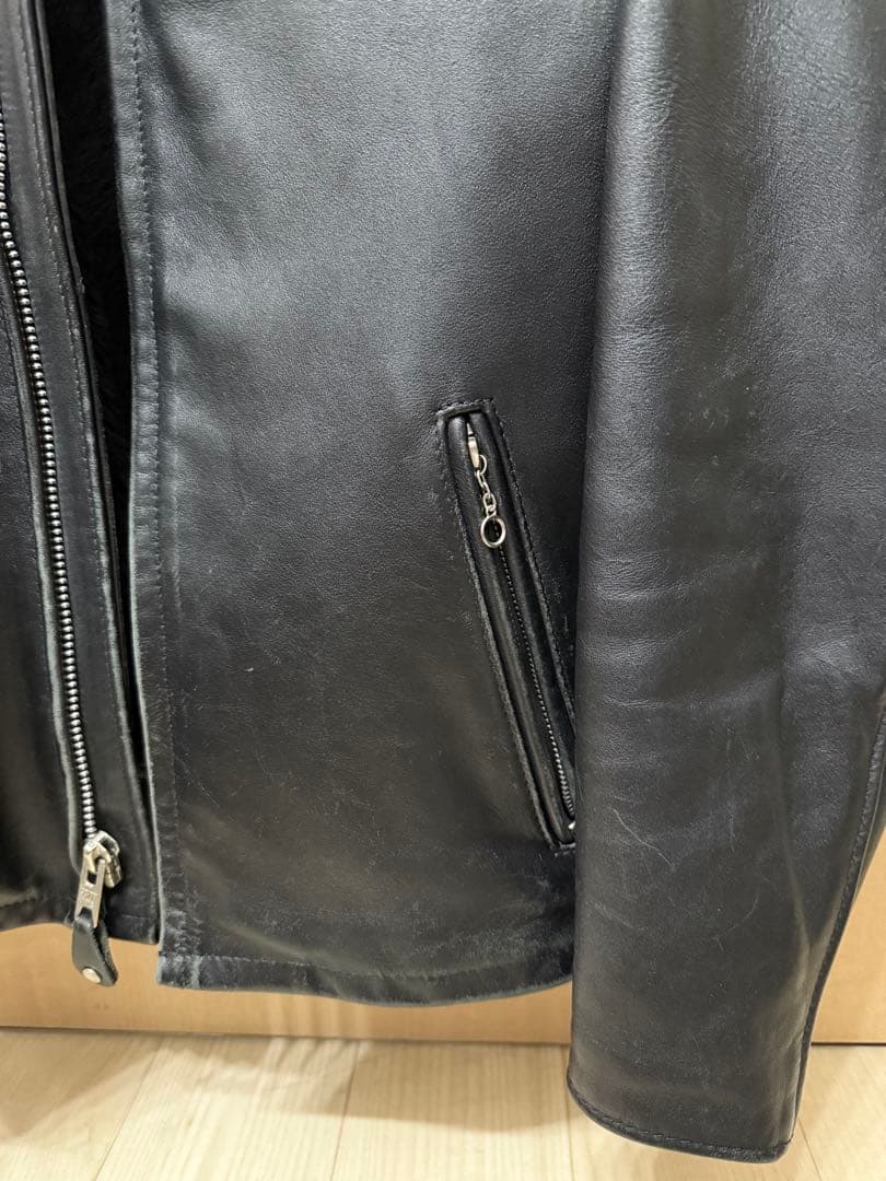 schott leather jacket サイズ36