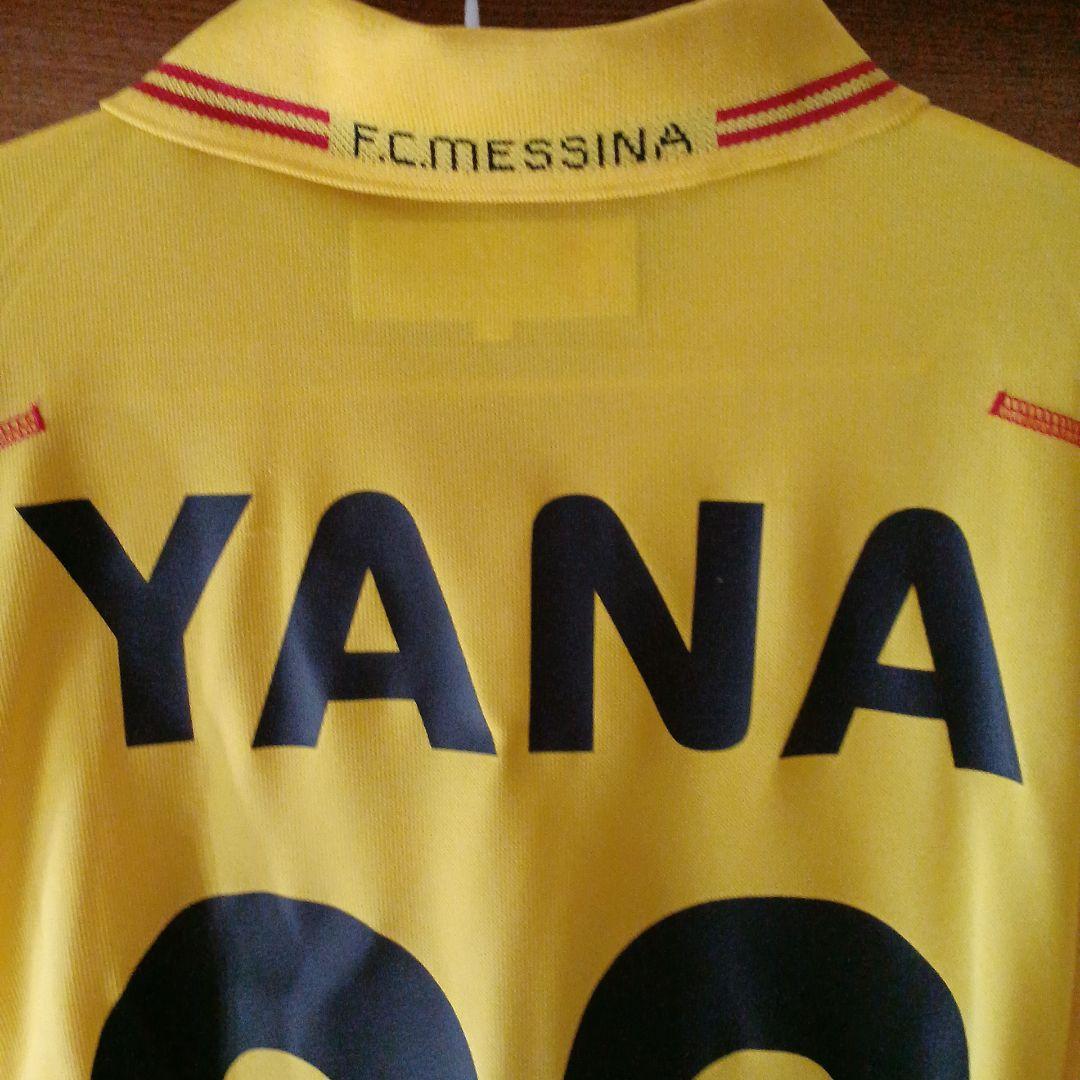 【サイン入り】メッシーナ　サッカーユニフォーム 柳沢敦 #20 鹿島アントラーズ