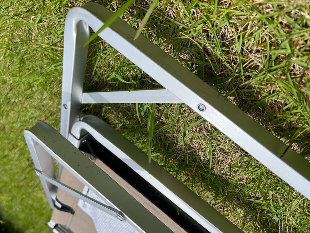 コールマン　コンパクトフォールディングチェア ベージュ 2脚セット