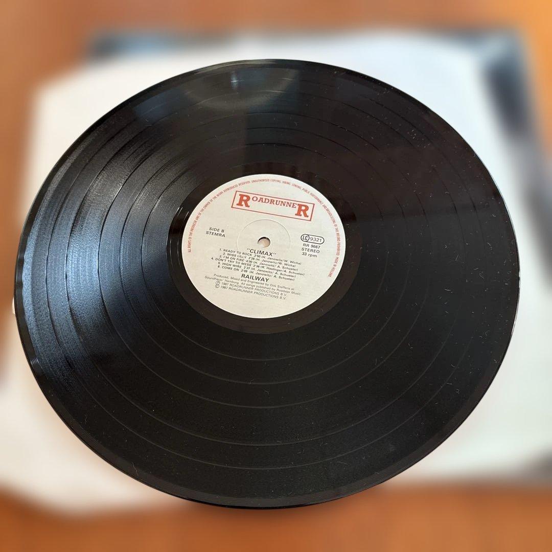 RAILWAY レイルウェイ CLIMAX ヘヴィメタル　レコード