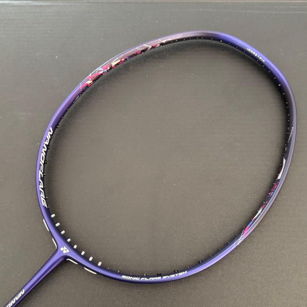 【美品】YONEX ナノフレア400 4UG5 ディープパープル